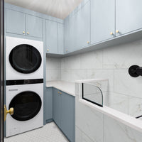 MSI Domino White Glossy 2" Hexagon Mosaic Tile — surface detail in white tonality
