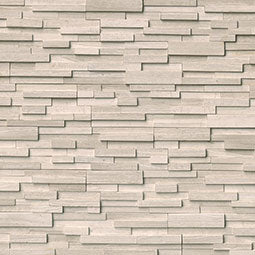 White Oak 3D Stacked Stone