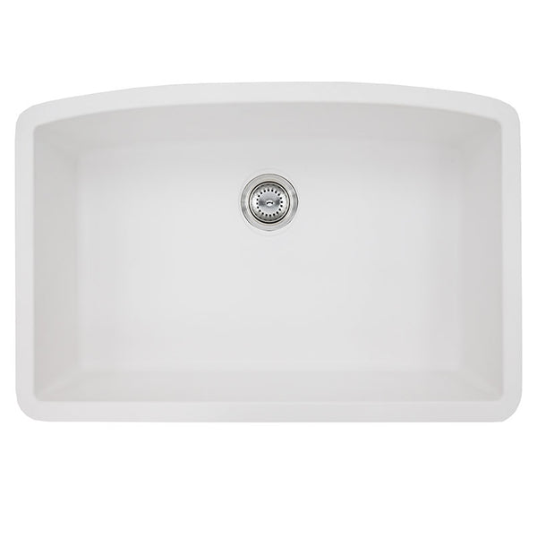 MSI White Quartz Single Bowl 3219 Sinks
