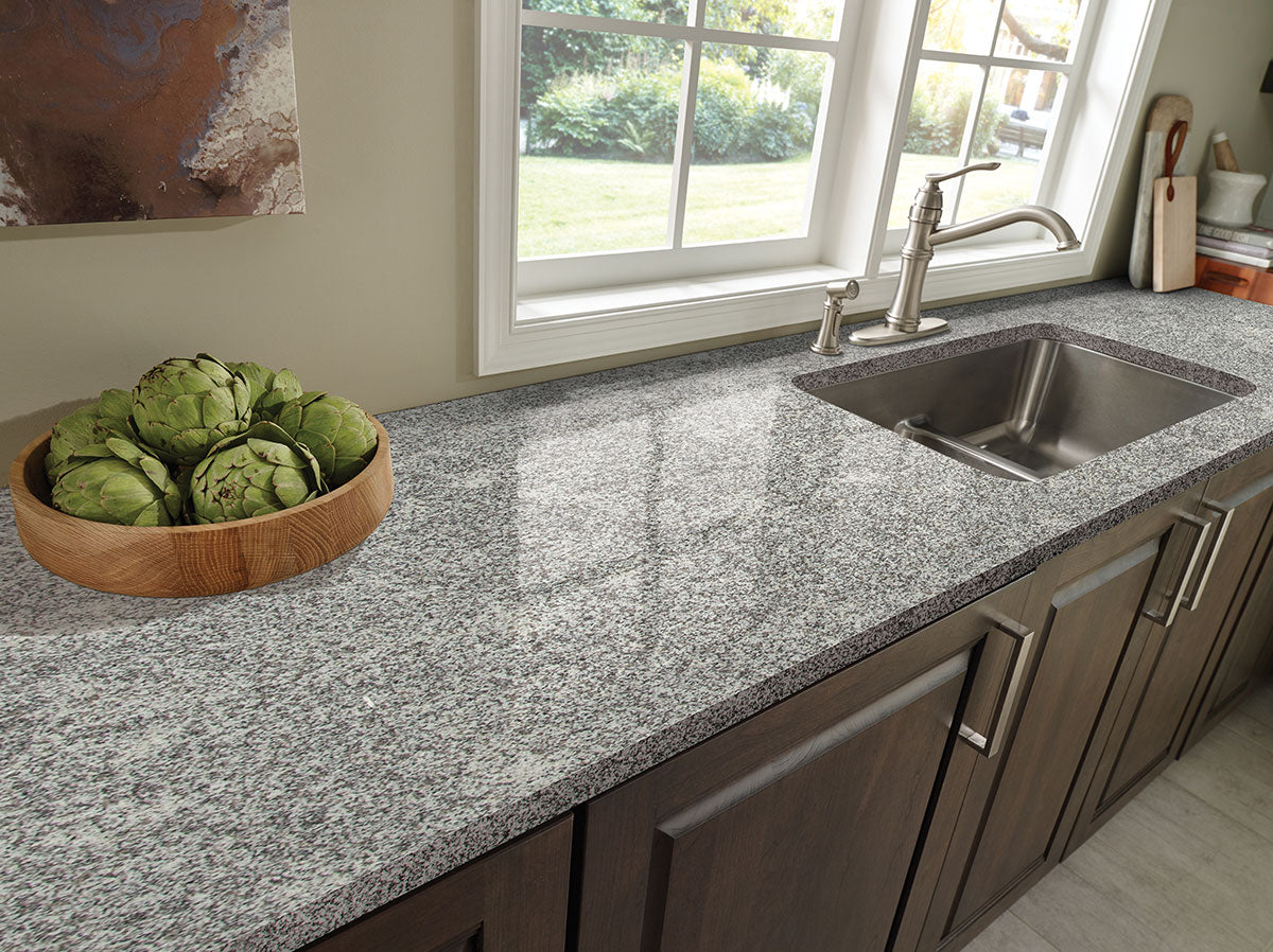 MSI White Sparkle — surface detail in white tonality quarried slab for kitchen and counter install