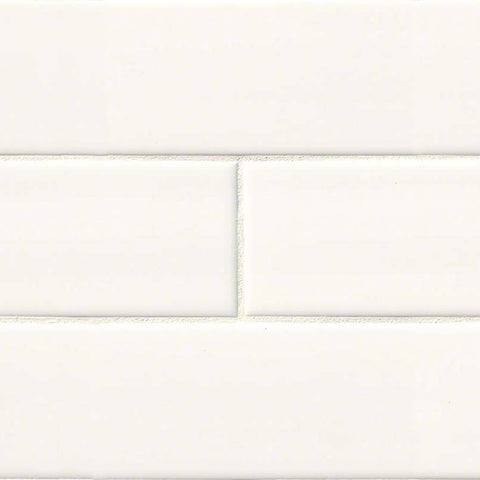 MSI Domino White Subway Tile 4x16