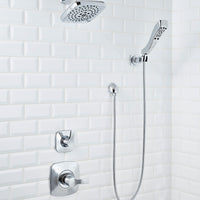 MSI Domino White Beveled Subway Tile 3x6 — surface detail in white tonality
