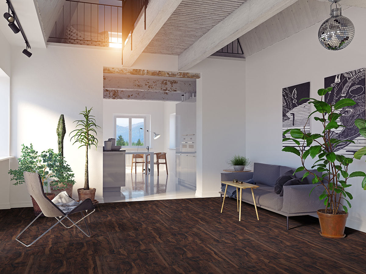 MSI Wilmont Burnished Acacia Luxury Vinyl Plank Flooring — surface detail in natural tonality