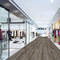 MSI Wilmont Charcoal Oak Luxury Vinyl Plank Flooring — surface detail in charcoal tonality