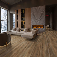 MSI Wilmont Reclaimed Oak Luxury Vinyl Plank Flooring — surface detail in natural tonality