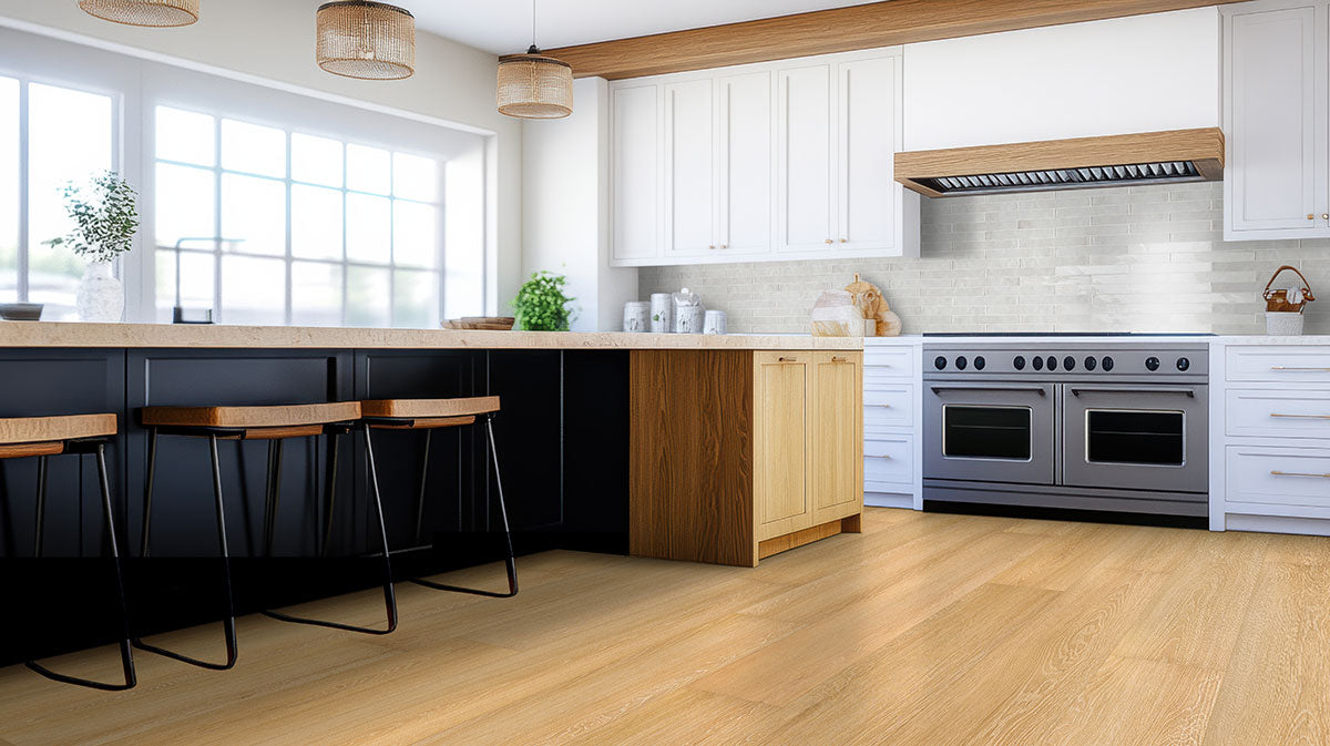 MSI XL Prescott Valleyview Grove Luxury Vinyl Plank Flooring — surface detail in natural tonality