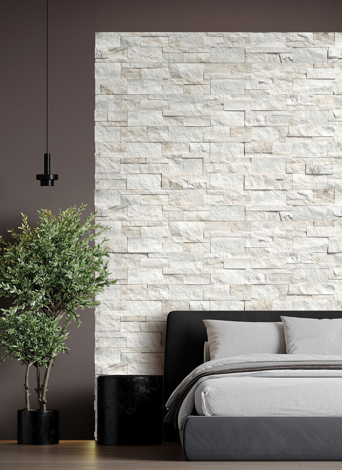 MSI Arabescato Venato XL Rockmount — surface detail in natural tonality
