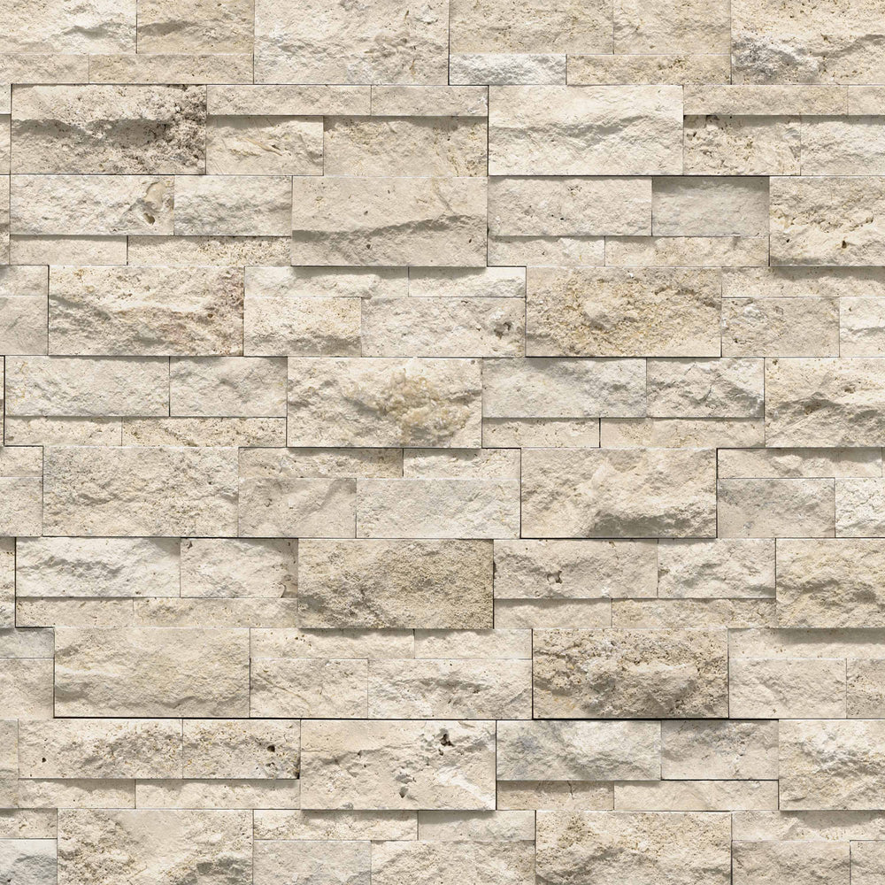 MSI Roman Beige XL Rockmount — XL Rockmount Stone Veneer in beige tonality