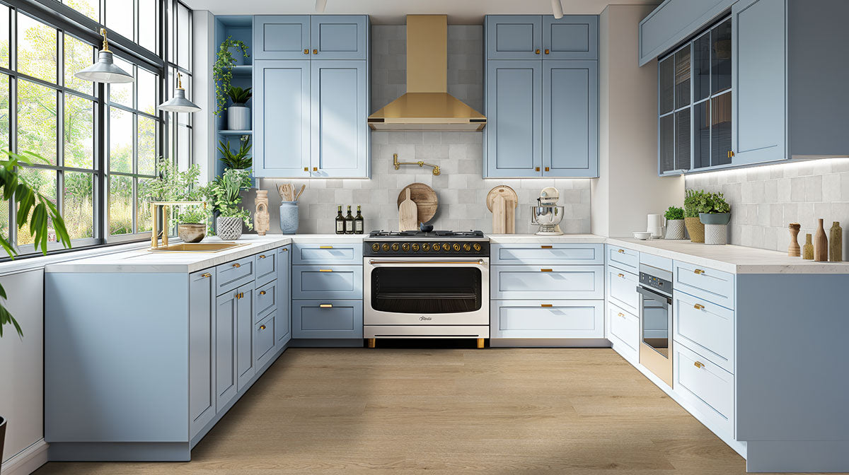 MSI XL Studio Bozeman Luxury Vinyl Plank Flooring — surface detail in natural tonality