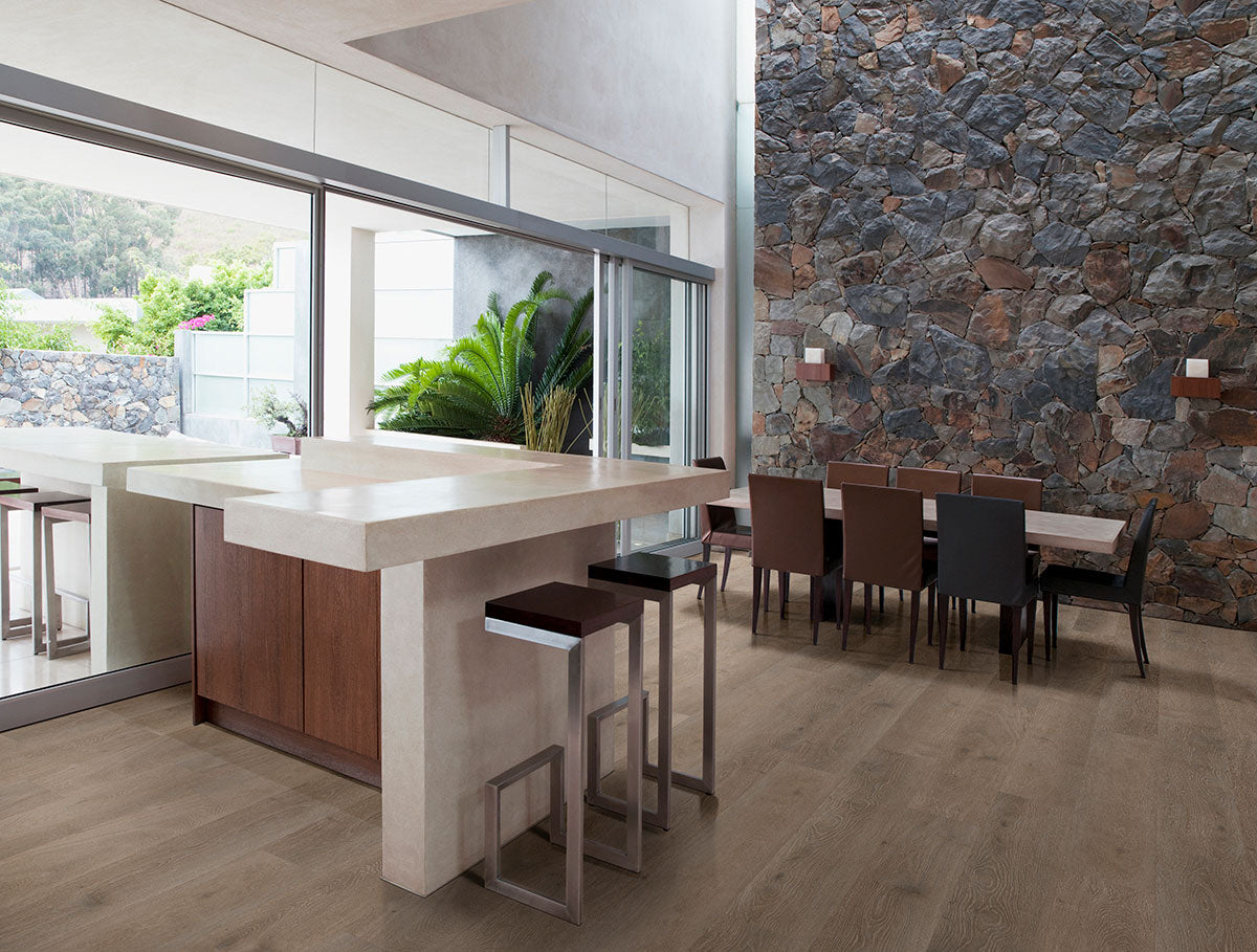 MSI XL Prescott Cranton Luxury Vinyl Plank Flooring — surface detail in natural tonality