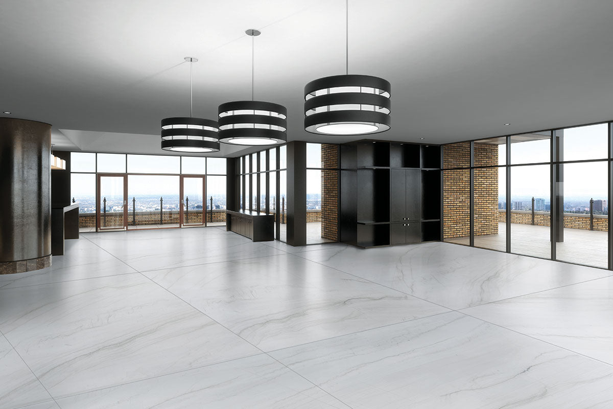 MSI Zermatt — surface detail in natural tonality metamorphic crystalline slab for kitchen install