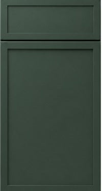 Wild Cypress Green door front
