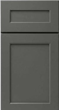 Storm Grey Shaker door front
